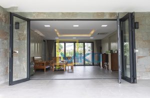 cửa đi xếp trượt