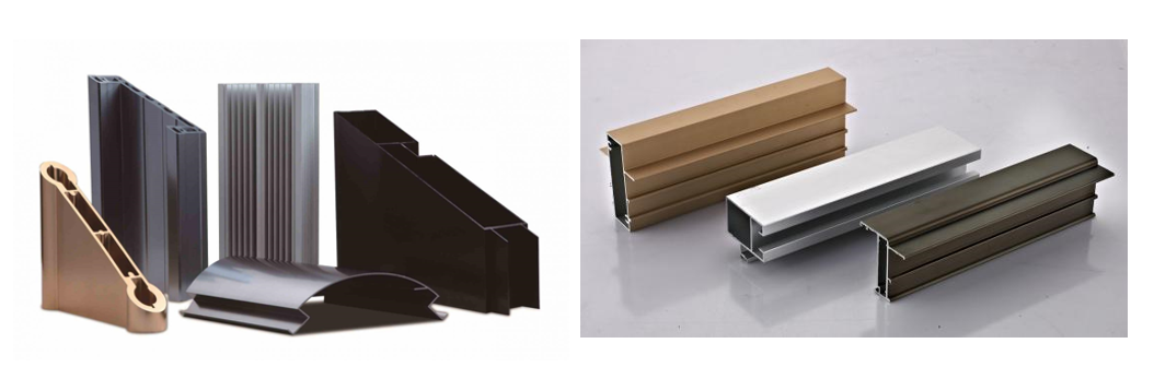 Hình ảnh một số mẫu Nhôm Anode với màu sắc khác nhau