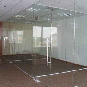 Cửa Kính Bản Lề Sàn- 4 cánh