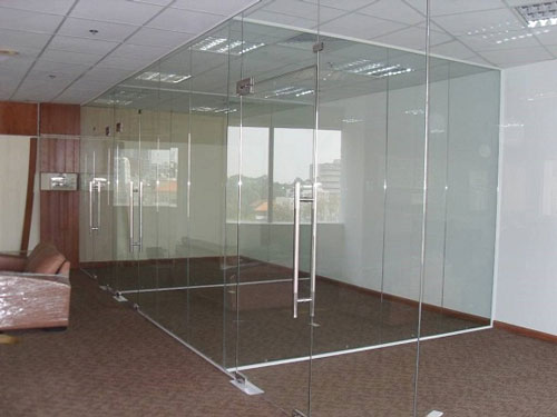 Cửa Kính Bản Lề Sàn- 4 cánh