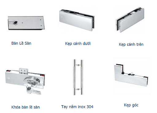 Phụ kiện - bản lề sàn