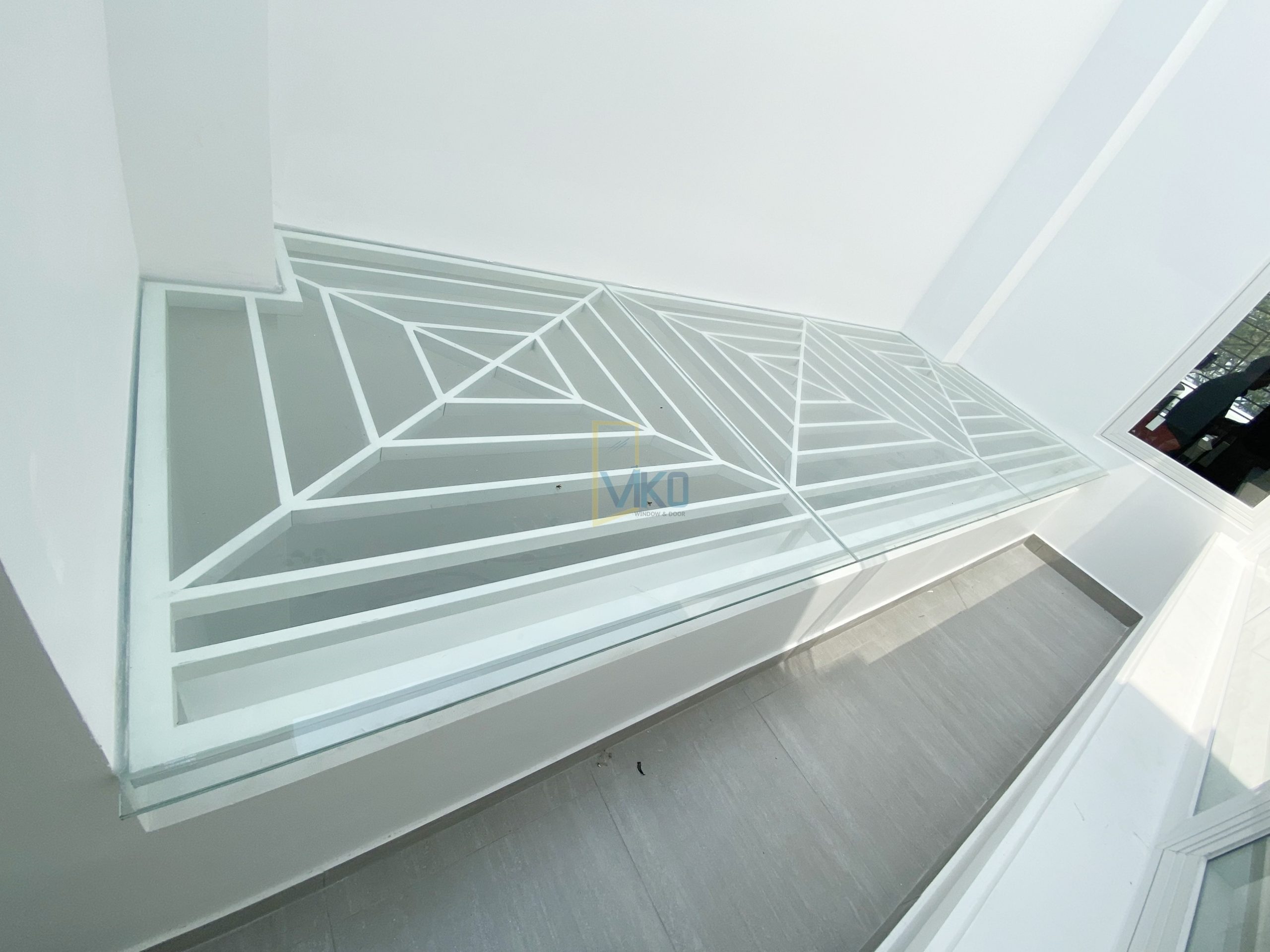 Mái kính ghép an toán 12.76mm CL Mái kính ghép an toán 12.76mm CL